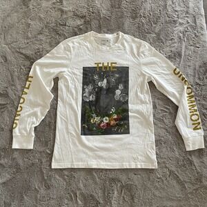 Stance Standard Crew Uncover FloralArt Ivory Long Sleeve T-Shirt  M School Skate